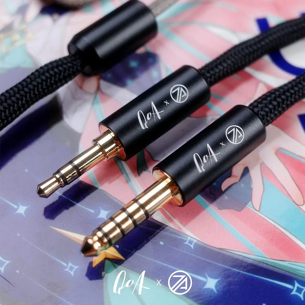 אוזניות QoA X 7th Acoustics Ryusei מצופות זהב