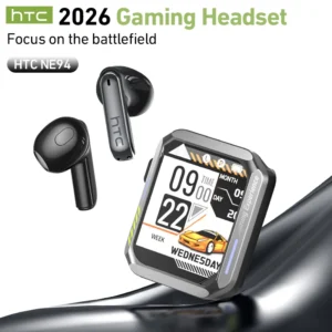 אוזניות TWS למשחקים HTC NE94 עם מיקרופון