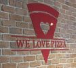we love pizza