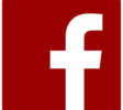 Facebook logo red